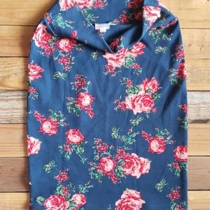 Floral print LuLaRoe skirt